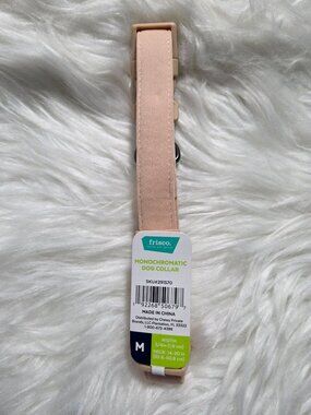 Frisco Monochromatic Pale Pink Dog Collar